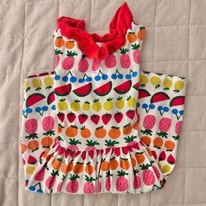 Mini Boden Colorful Fruit Print Dress